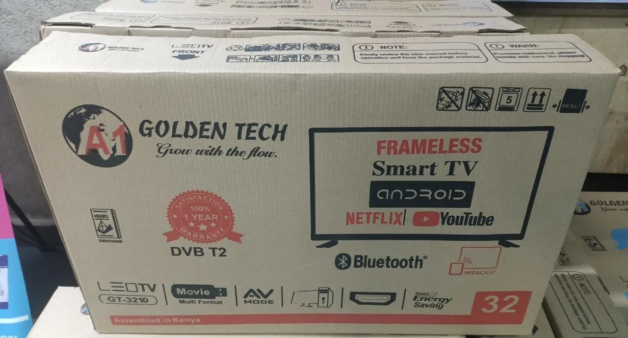 Golden tech smart frameless