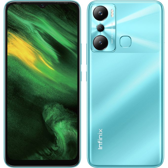 Infinix Hot 20i, 6.6", 64GB + 3GB RAM (Dual SIM), 5000mAh, 4G - Energy Green