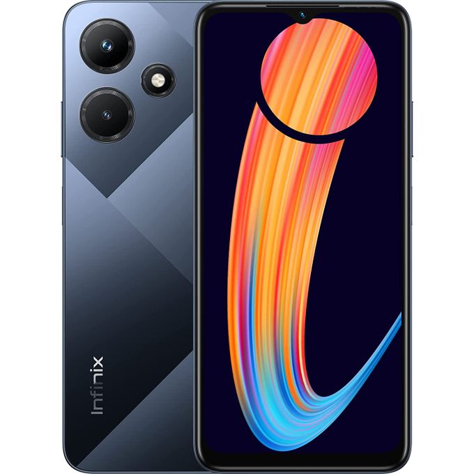 Infinix Hot 30i, 6.56", 4GB RAM, 128GB, 5000mAh, (DUAL SIM), 4G - Mirror Black