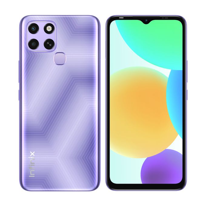Infinix Smart 6, 6.6", 32GB + 2GB RAM (Dual SIM), 5000mAh, 4G, Starry Purple