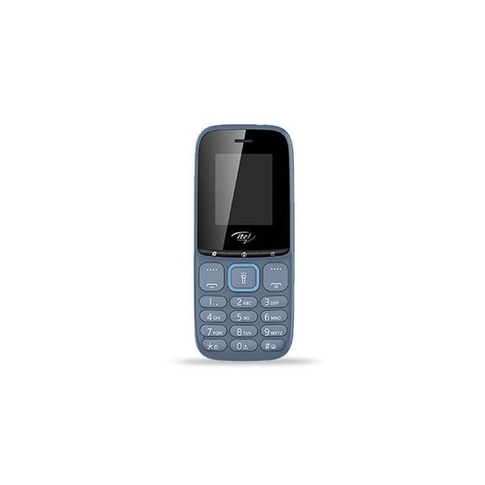 Itel 2173 Wireless FM, 2.4 Display , Dual SIM Feature Phone, Torch Opera Mini - Blue