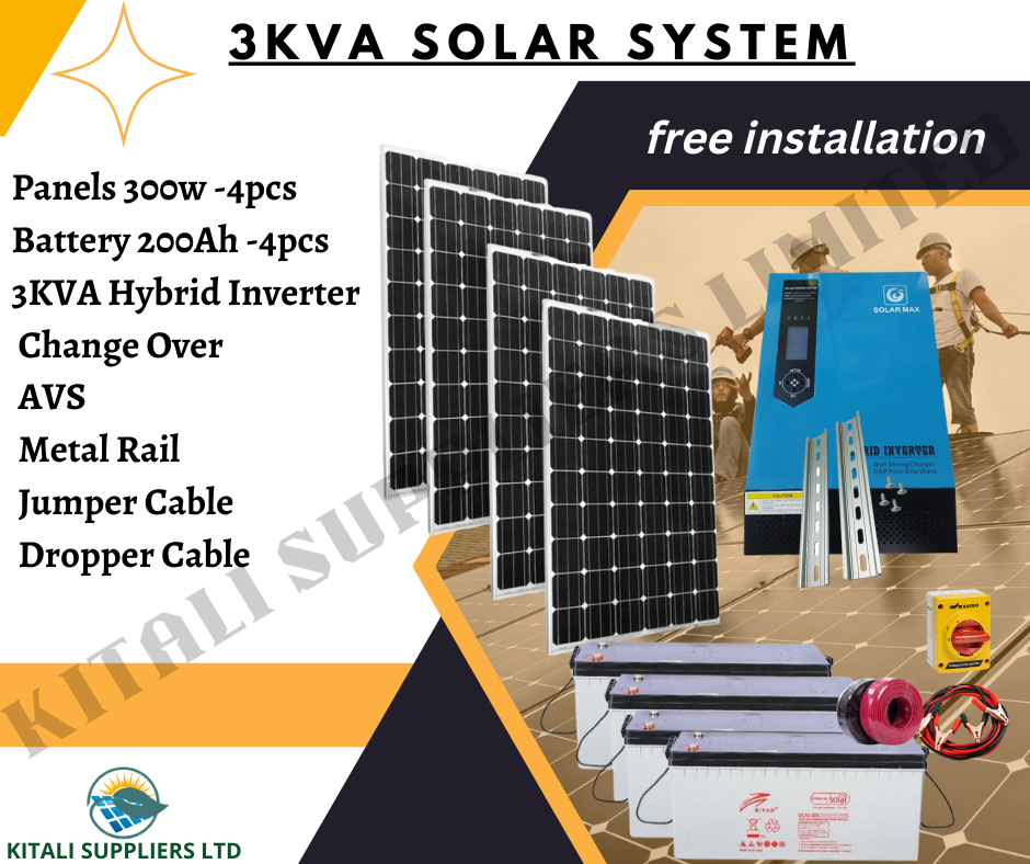 3kva solar system