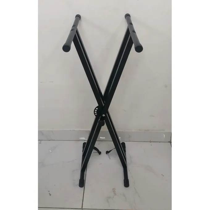 Keyboard Stand Double Metallic Piano With Enlargement