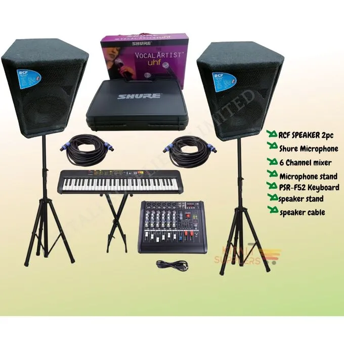 Rcf Complete Public Address System