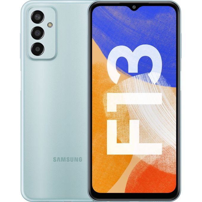 Samsung Galaxy F13, 6.6", 4GB RAM + 64GB (Dual SIM), 6000mAh, Waterfall Blue
