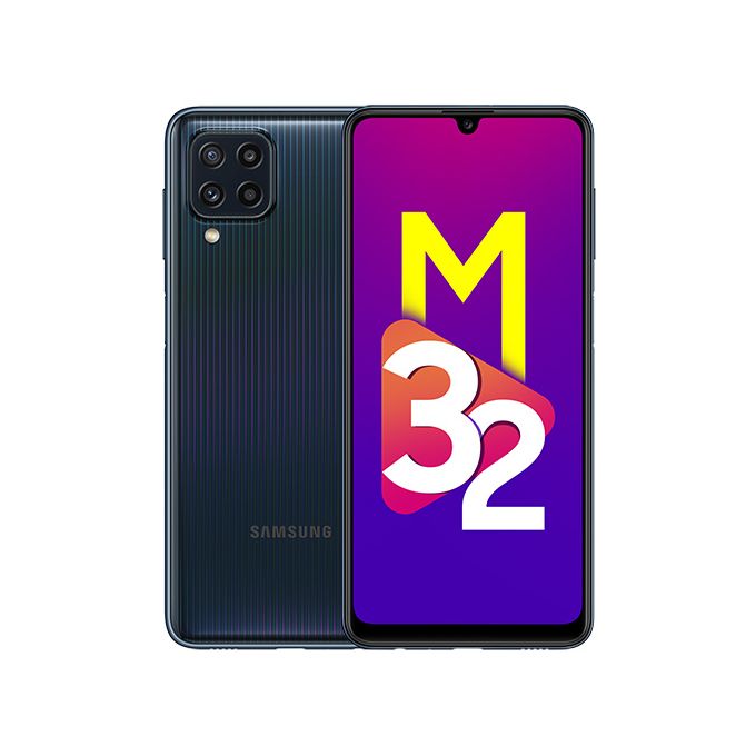 Samsung Galaxy M32, 6.4", 128GB + 6GB RAM (Dual SIM), 5000mAh, Black