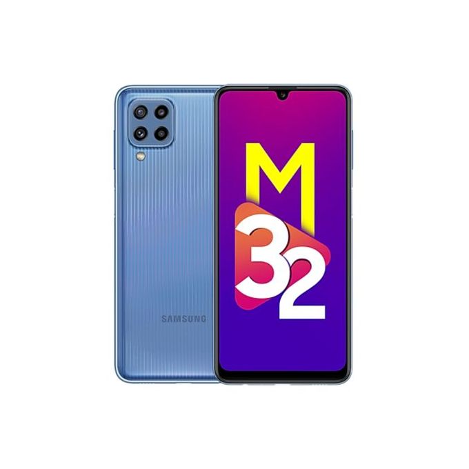 Samsung Galaxy M32, 6.4", 128GB + 6GB RAM (Dual SIM), 6000mAh, Blue