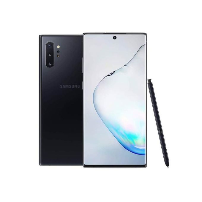 Samsung Galaxy Note 10+ Plus, 6.8", 12GB+256GB (SINGLE SIM),Black.......