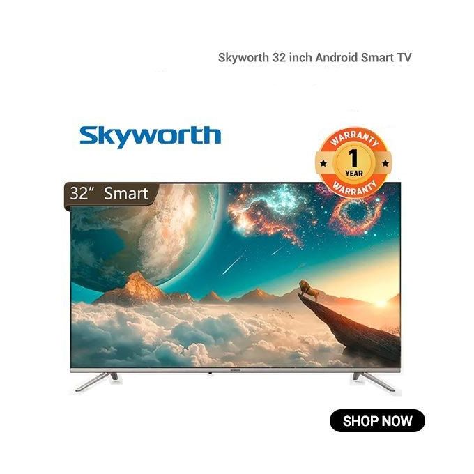 Skyworth 32" Inches FRAMELESS Smart Android TV