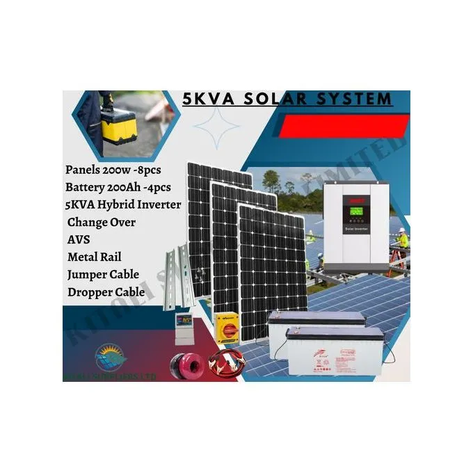 Solarmax 5KVA Solar Back Up System With Hybrid Inverter