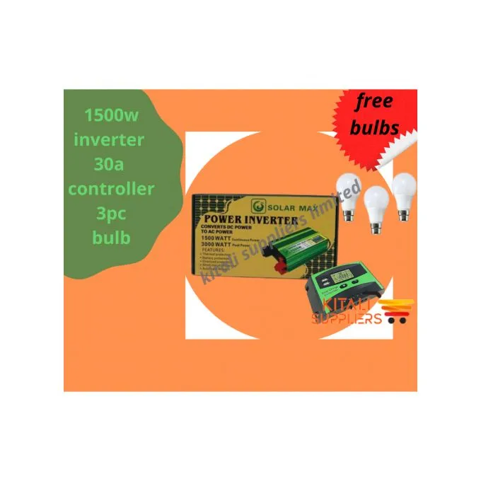 Solarmax Inverter 1500W With Bulbs