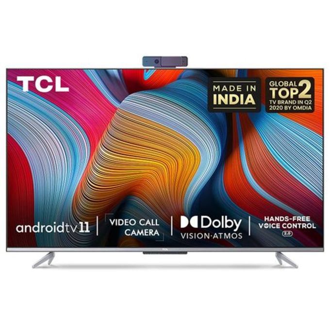 TCL 65P725 - 65” 4K HDR Android TV - Black
