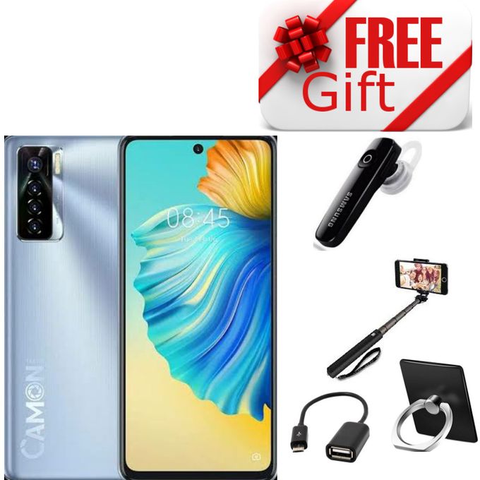 Tecno Camon 17 Pro, 6.8", 256GB + 8GB (Dual SIM), 5000mAh, Silver +FREE GIFTS