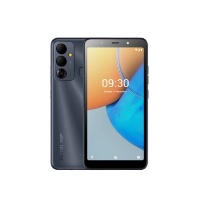 Tecno Pop 6 Go, 6"display Screen Size,(32GB + 2GB) (Dual SIM), 4000mAh,Grey
