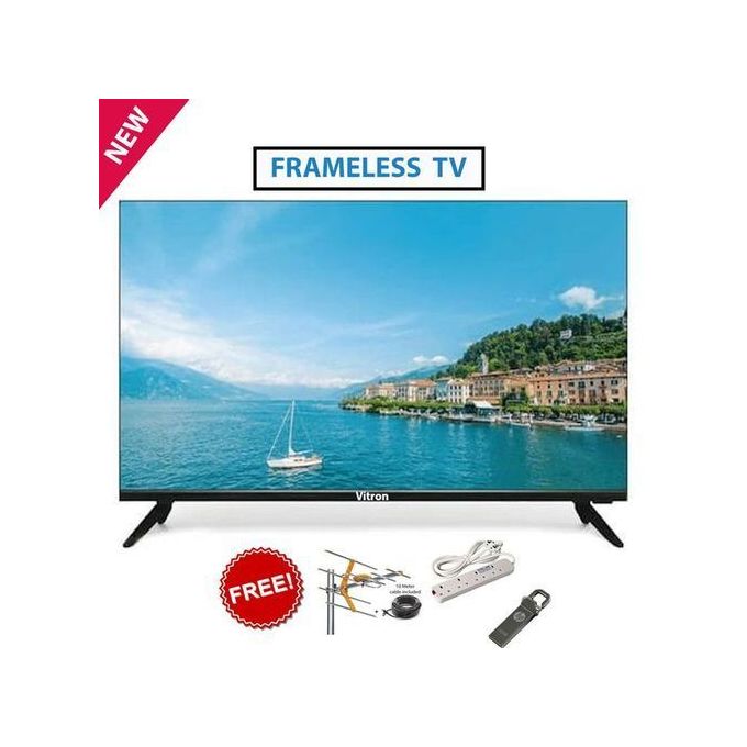 Vitron 32" Inch Frameless HD Digital LED TV + 3 FREE GIFTS
