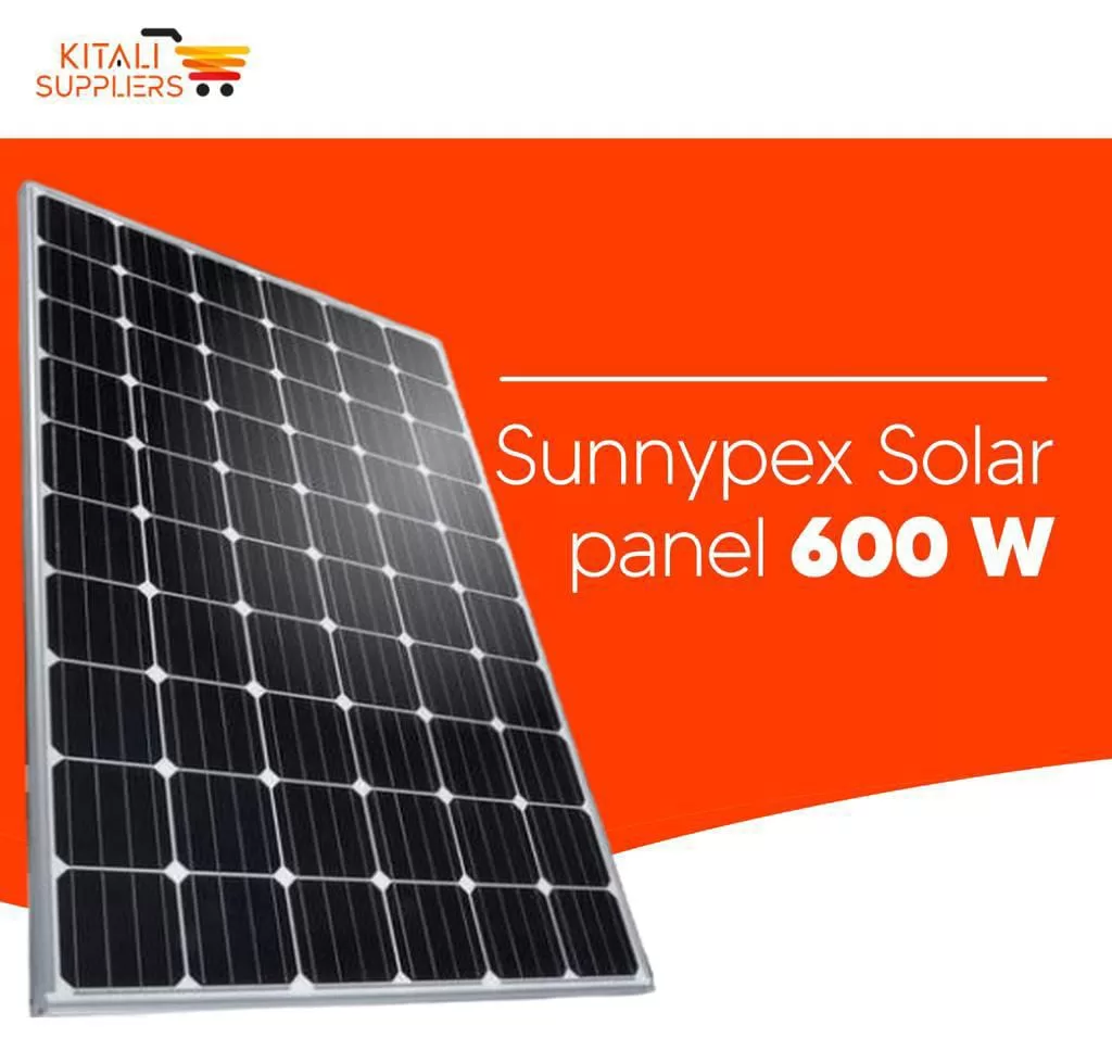 Sunnypex Solar Panel 600W monocrystalline all weather panel