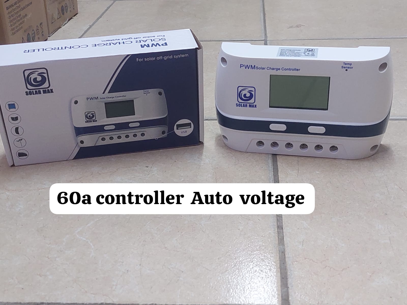 Solarmax 60A Auto Solar Charge Controller