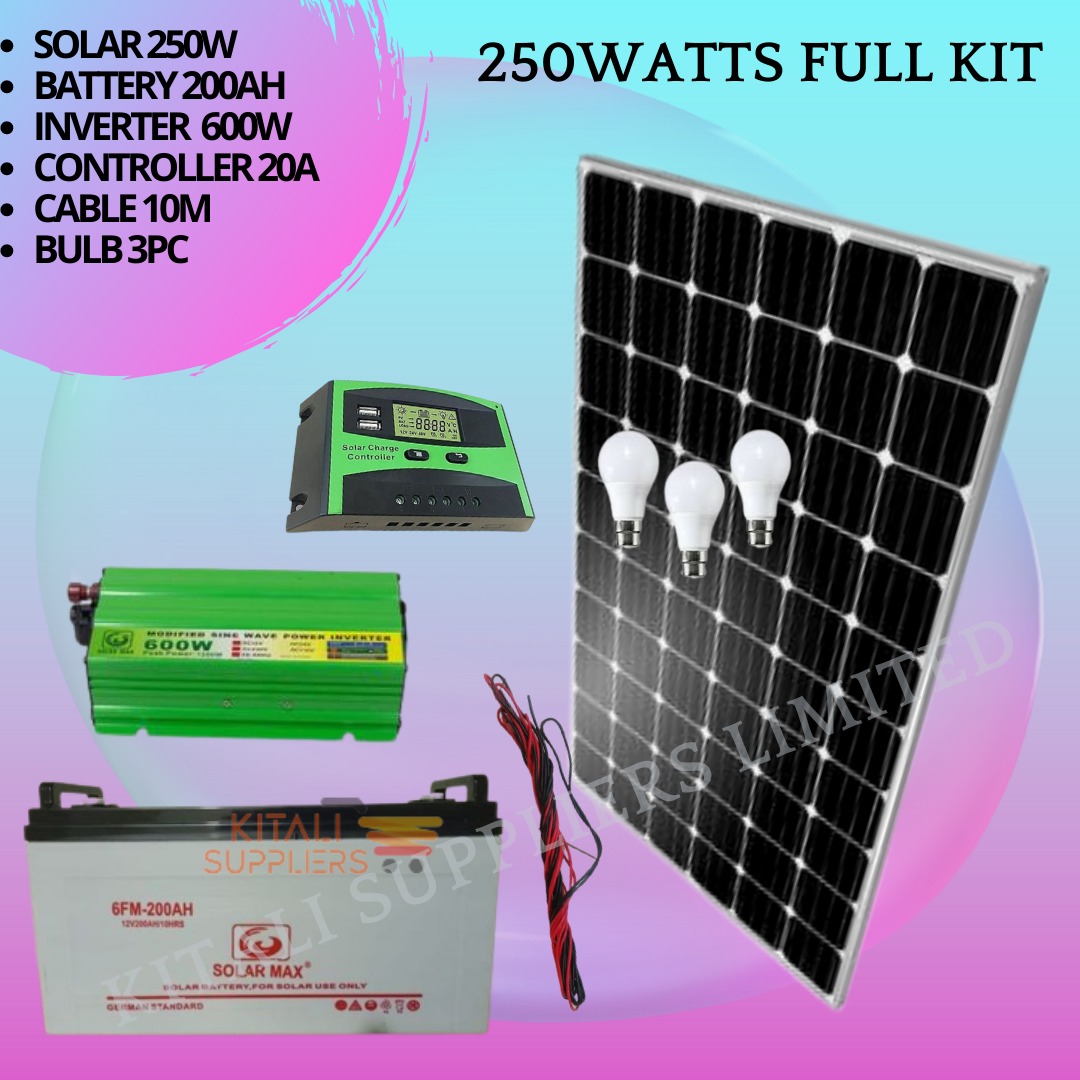 Solar Fullkit 250w
