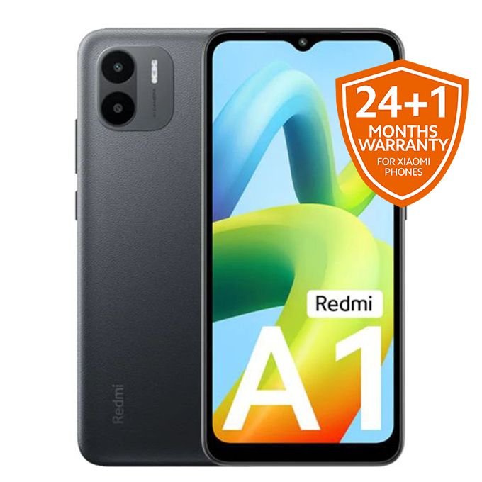 XIAOMI Redmi A1+, 6.52", 2GB+32GB, 8.0MP, 5000mAh, 4G , Dual SIM - Black