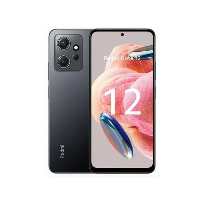 XIAOMI Redmi Note 12, 6.67'' , 4GB+128GB, 50MP, Dual Sim, 33W Fast Charge-Onyx Gray