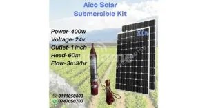 Aico solar submersible kit 400w