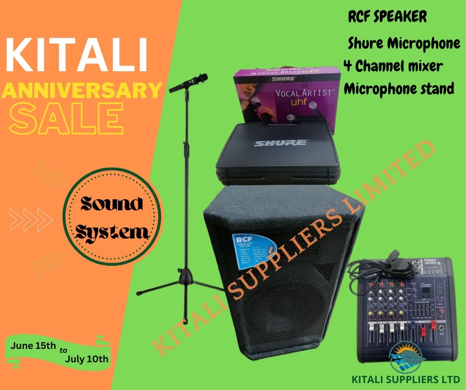 Rcf Public Address System With RCF Speaker