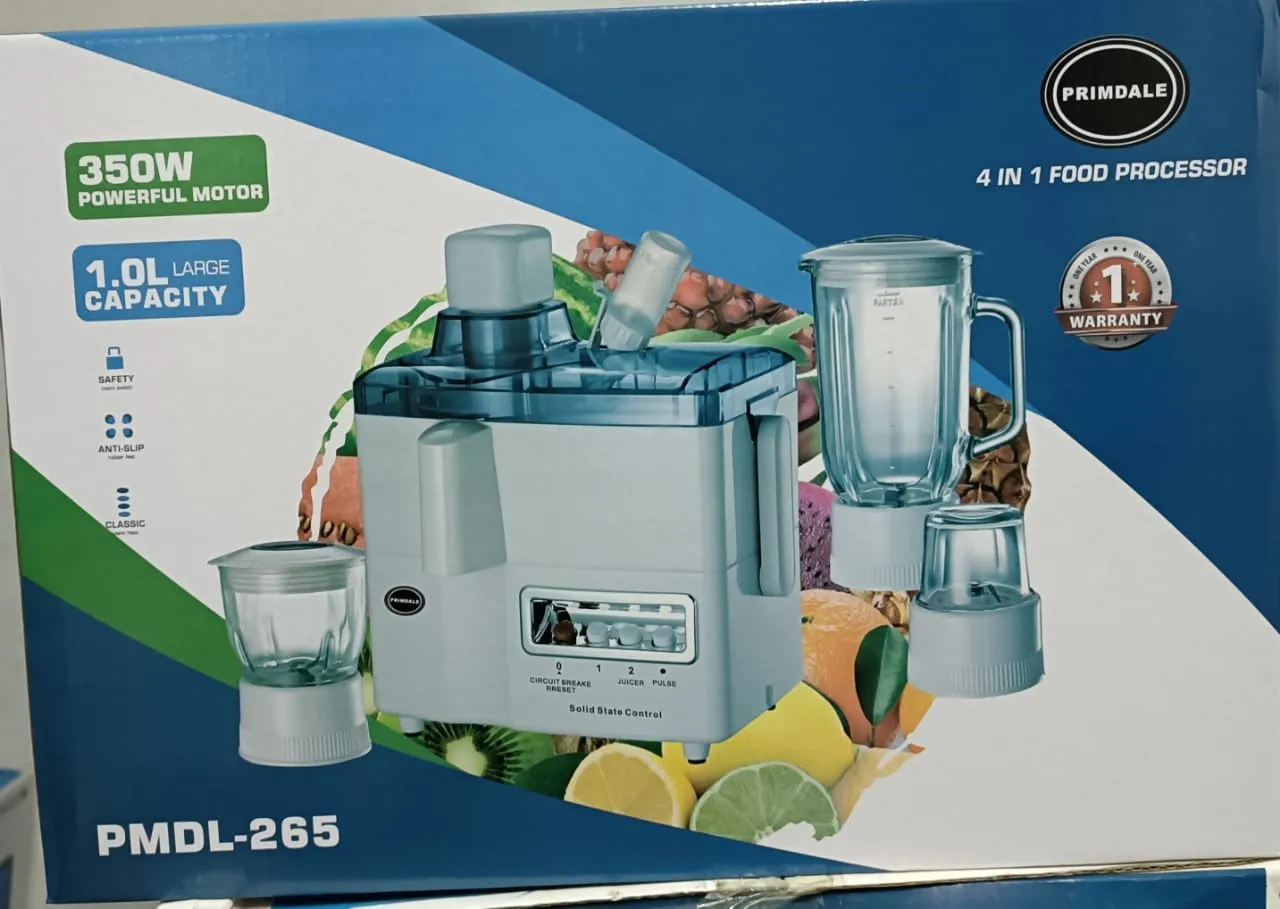 4 in 1 food processor