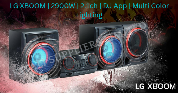 LG XBOOM | 2900W | 2.1ch | DJ App | Multi Color Lighting