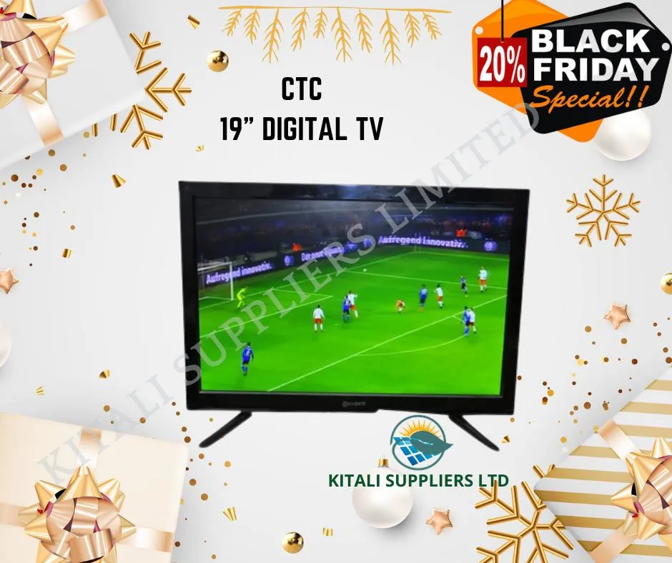 CTC 19 INCH,LED DIGITAL TV With Inbuilt Decorder USB SUPPORT