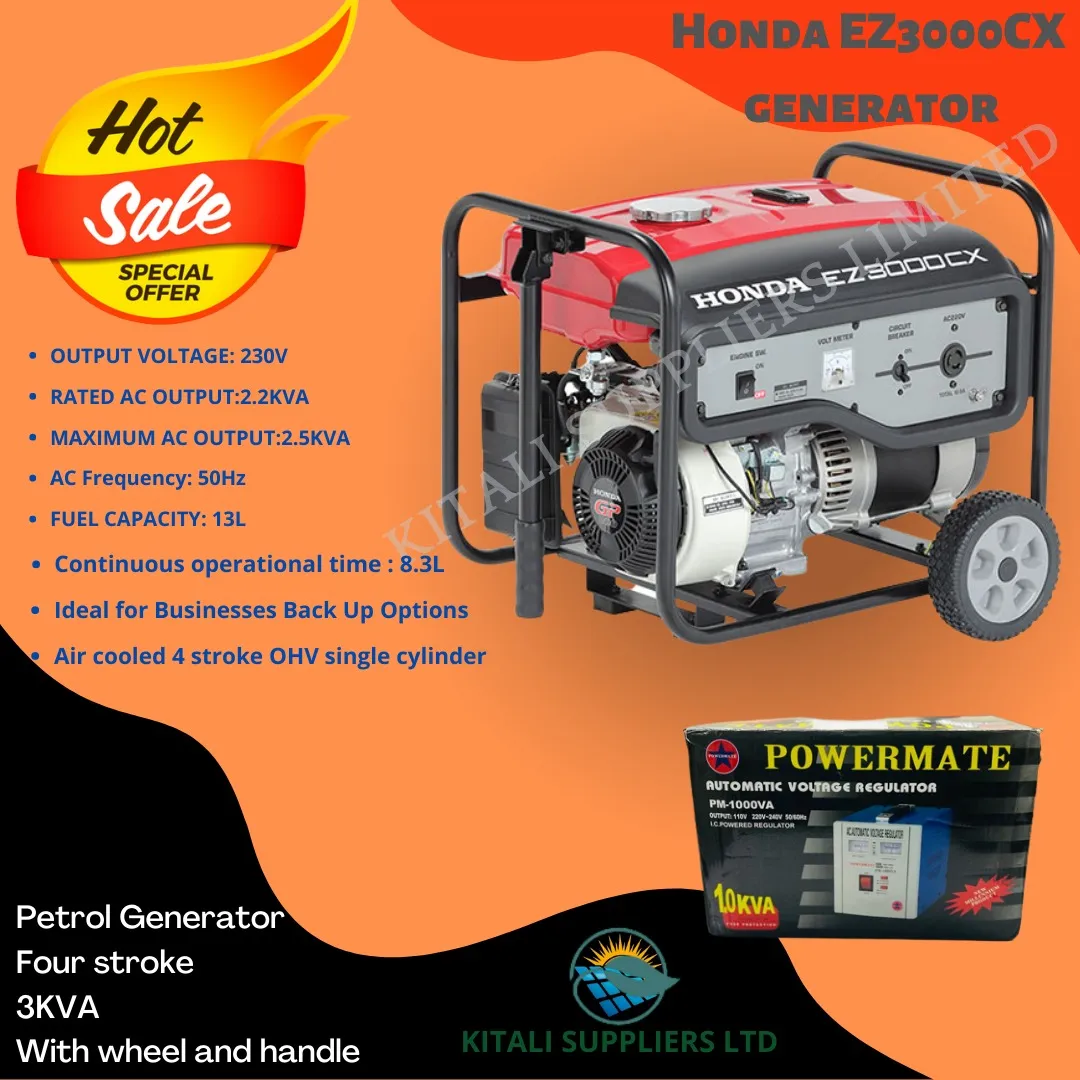 Honda EZ3000CX with powermate regulator