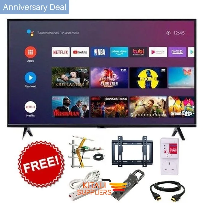 43" vitron tv with free Gifts