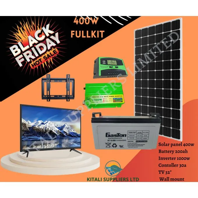 Solarmax 400w Solar Fullkit With 32 Inch Tv