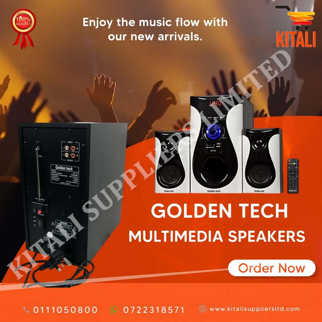 Golden Tech multimedia speakers