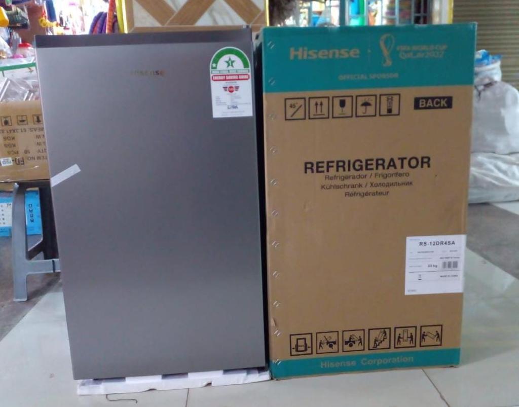 Hisense 90L Single Door Fridge - Silver