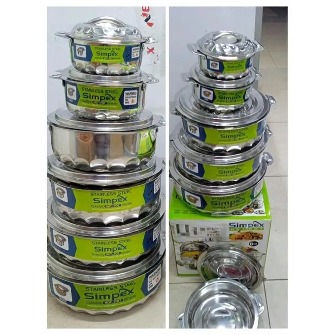 Simpex Hot Pot Set Of 6.
