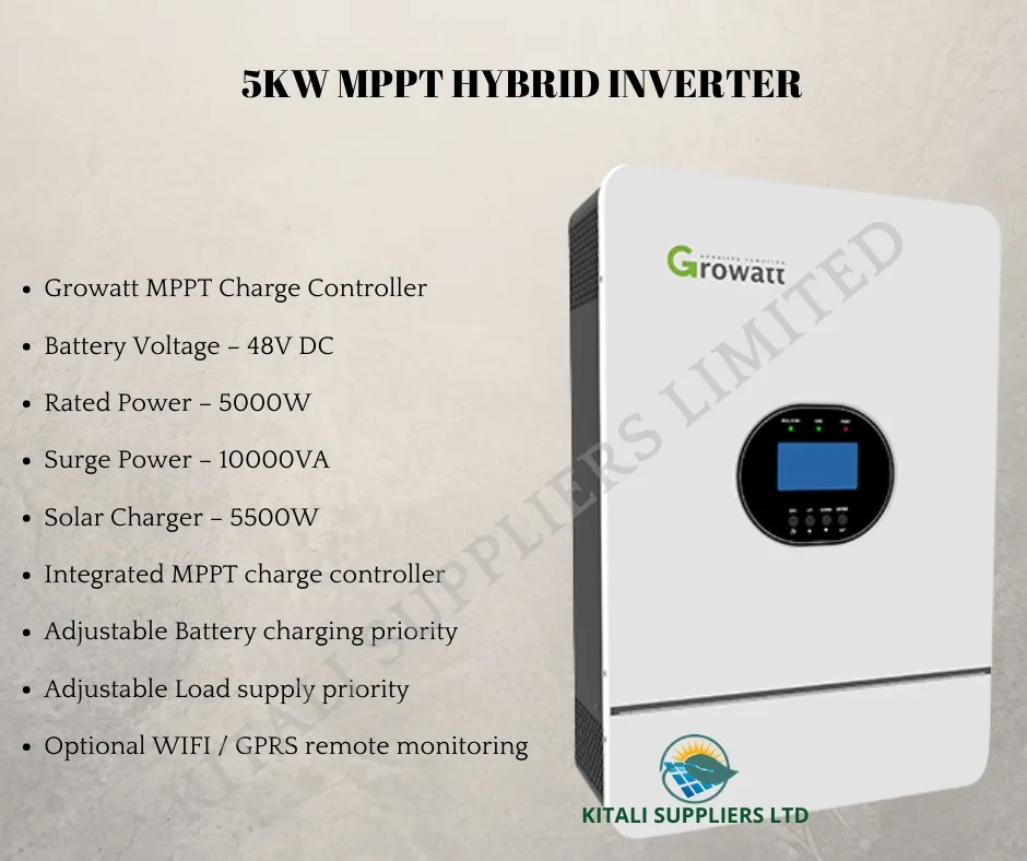 5kw mppt hybrid inverter