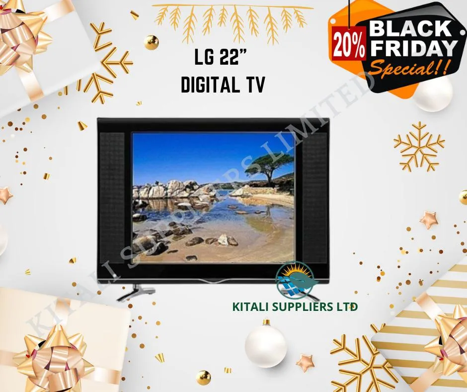 LG 22''Inches LED DigitaL TV,INBUILT DECODER USB PORT,HDMI-VGA