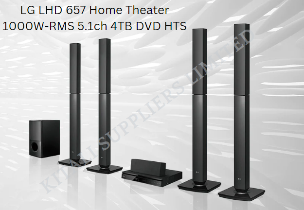 LG LHD657- 1000W 5.1Ch DVD Home Theatre System
