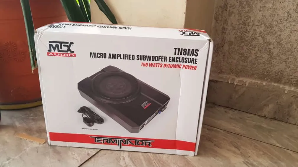 Micro aplified subwoofer