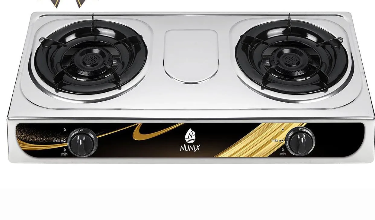 2 burner Nunix gas stove