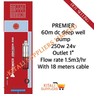 PREMIER 60M DC WELL PUMP 250W 24V