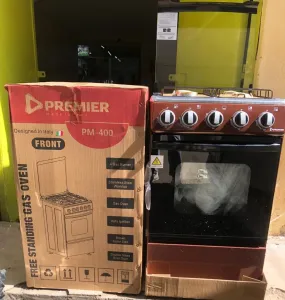 Premier Free standing Cookers 50*55 4 gas with gas oven