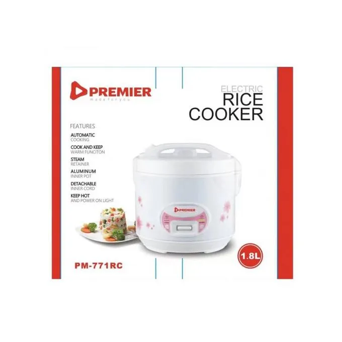 Premier Automatic Rice Cooker,1.8L.