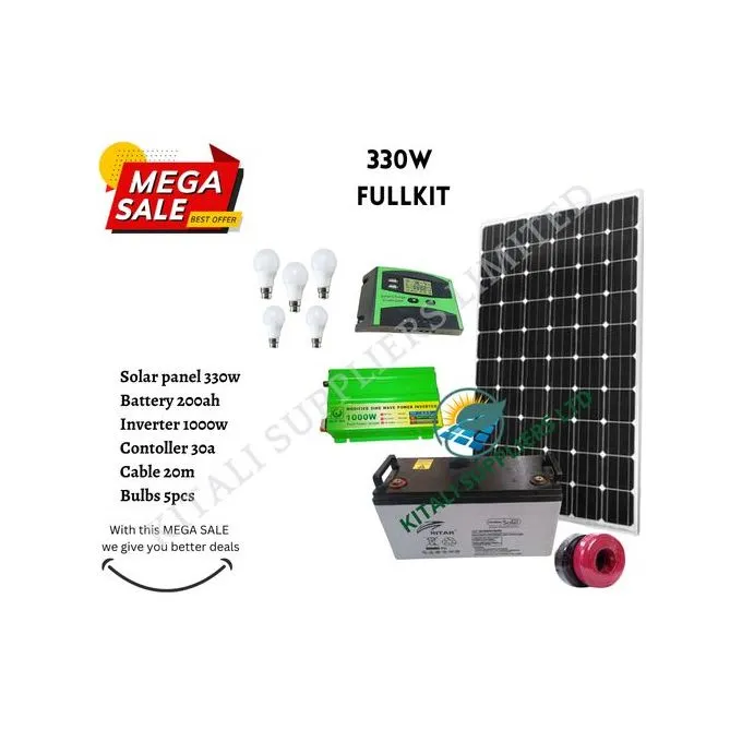 Sunnypex 330watts Fullkit With Ritar Battery 200Ah