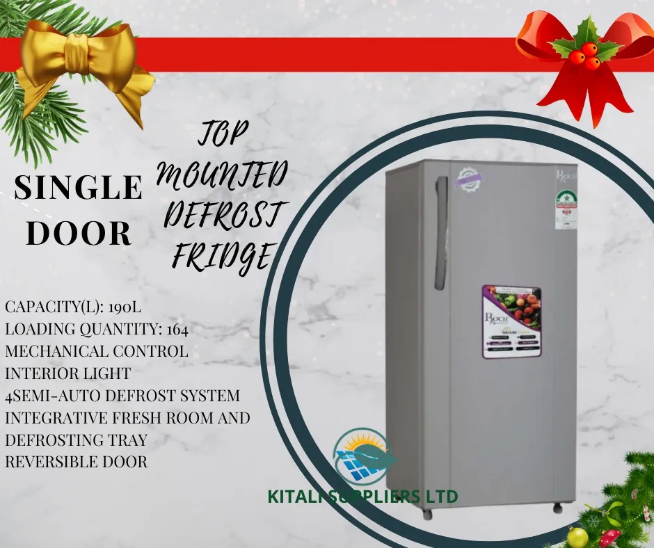 Roch RFR-190S-I Single Door Refrigerator190l- Silver