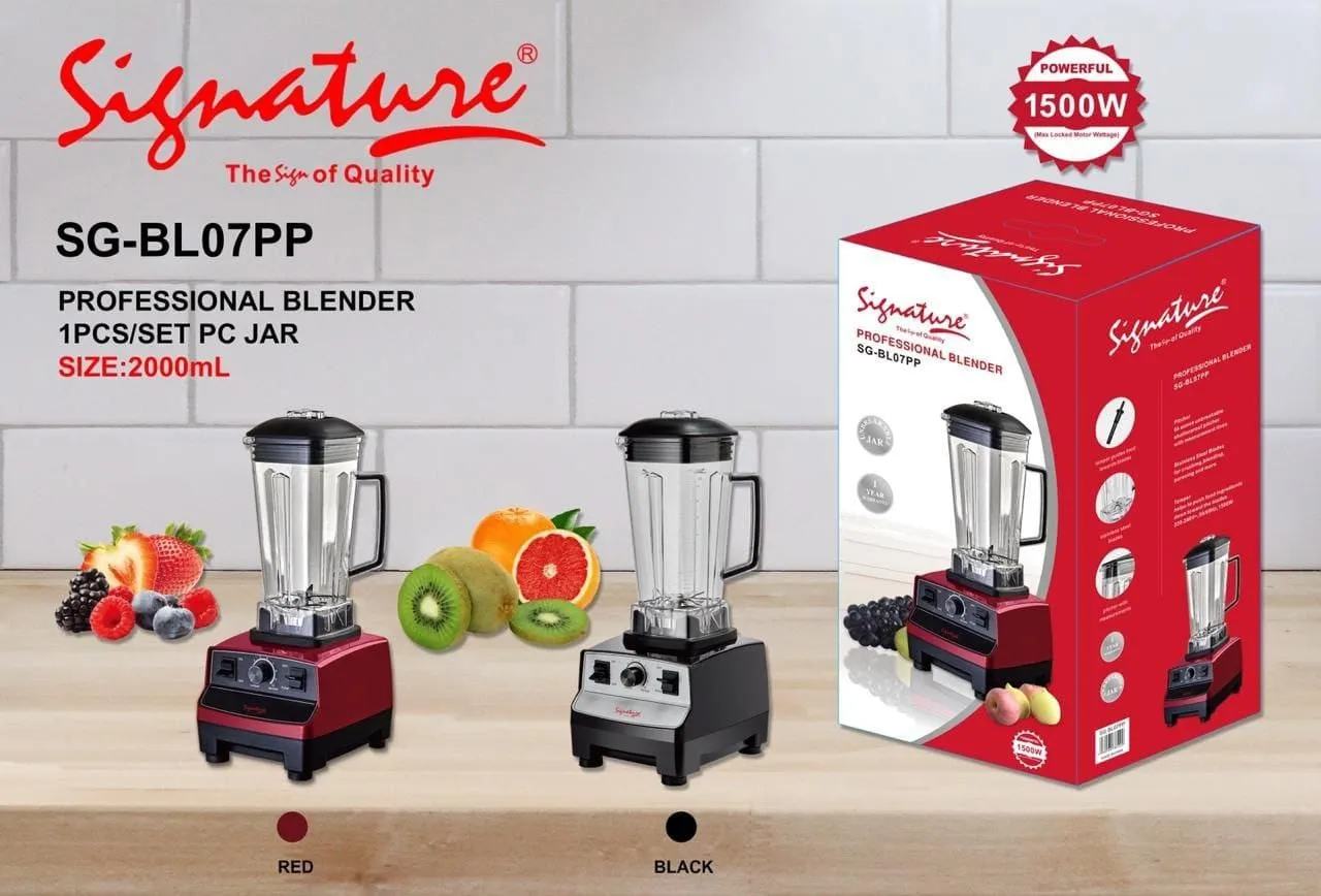 Signature blender