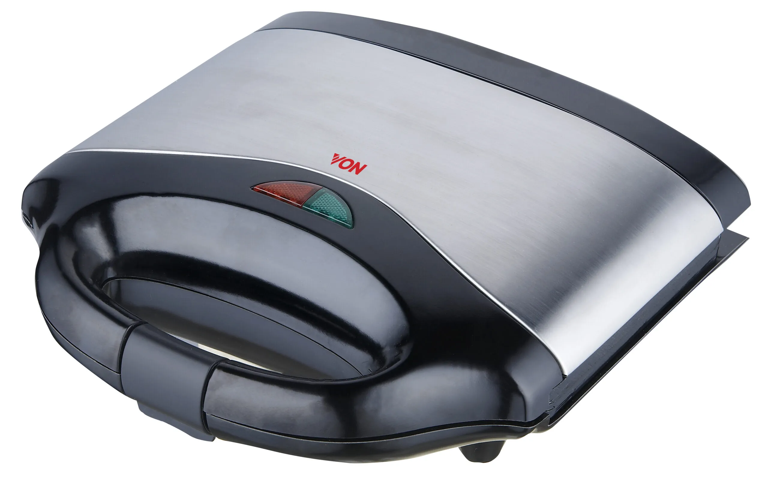 Von VSSP2YBGX Two Slice Sandwich Maker - Stainless Steel