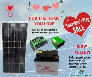 100w solarmax fullkit