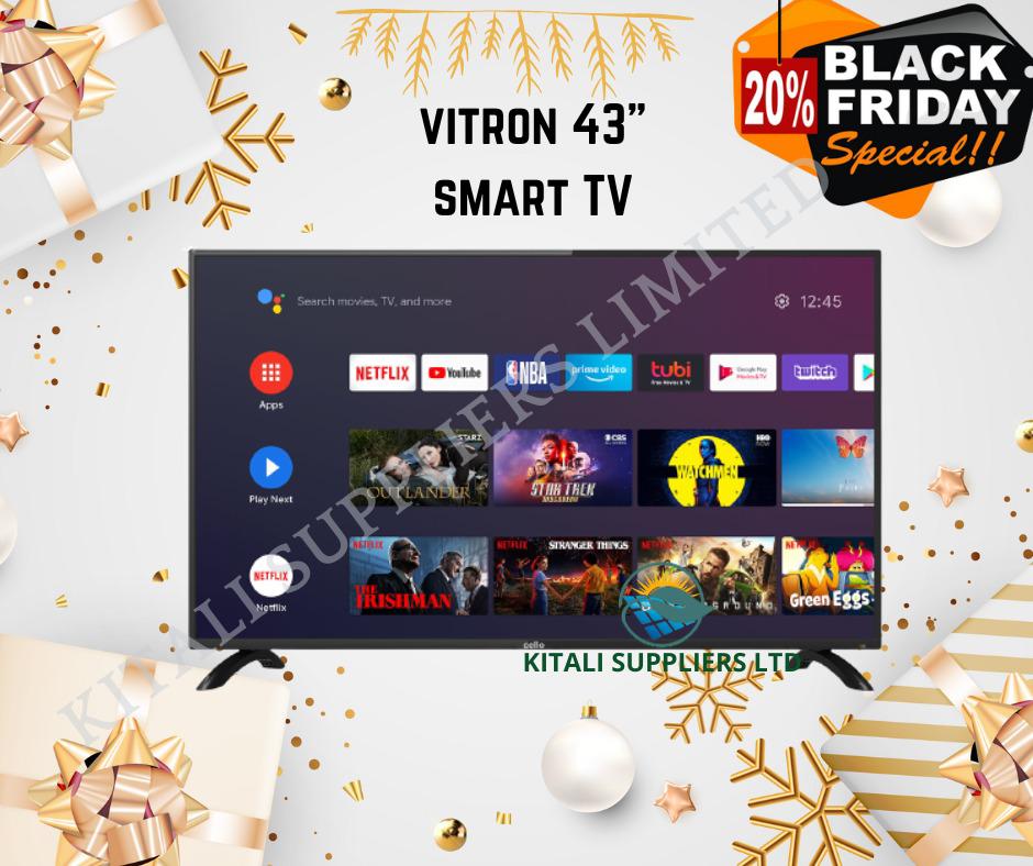 Vitron 43" Inch Full HD Smart Android TV