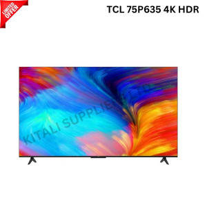 TCL 75P635 75 inch 4K HDR smart TV